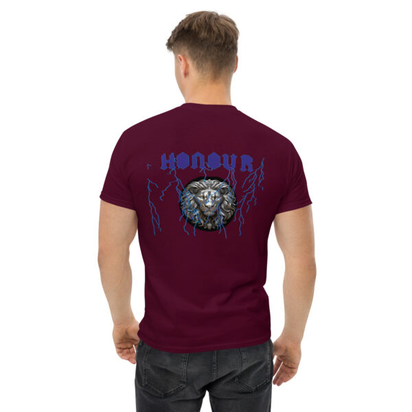 Klassisches Herren-T-Shirt - Primester - Blitz-Löwe – Bild 4